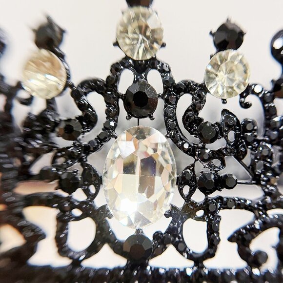 Renaissance Crown, Vintage Stone Crown, Halloween Costume, Coronation Crown - Picture 8 of 9